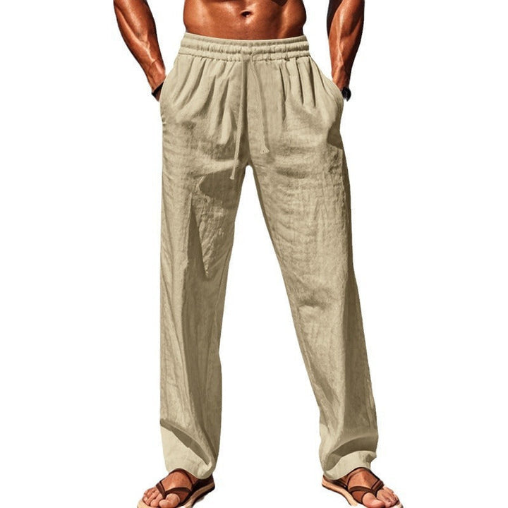 Ashcroft | Breathable Cotton Relaxed Casual Joggers