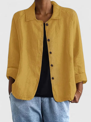 Frida | Relaxed Button-Front Shirt