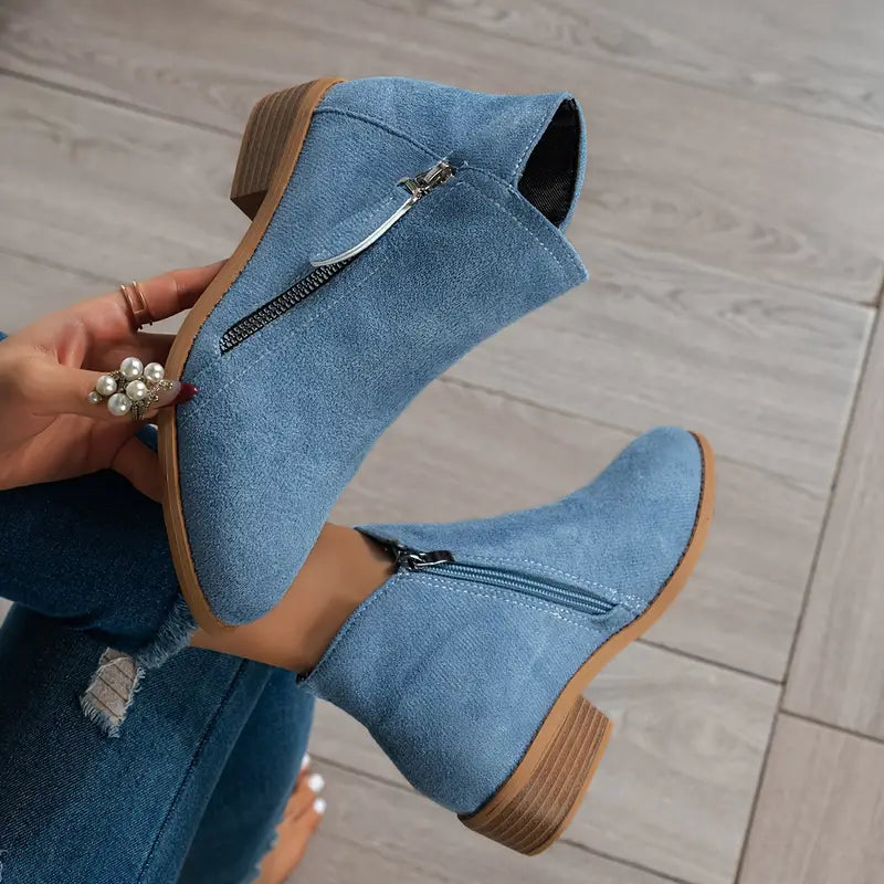 Ashcroft | Céline Trendy Heeled Suede Boots