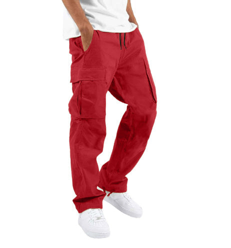 Ashcroft | Men's Wide-Leg Cargo Utility Trousers
