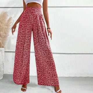 Floral Casual Trousers