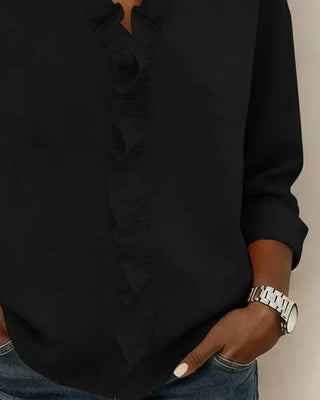 Ashcroft | Refined V-Neck Blouse