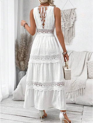 Ashcroft Lace V-Neck Dress – view 2