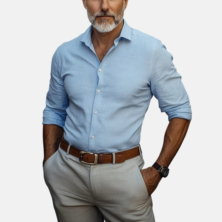 Ashcroft | Men's Slim Fit Non-Iron Business Shirt