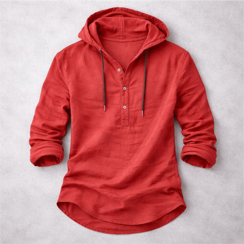 DONACCI Hooded Henley