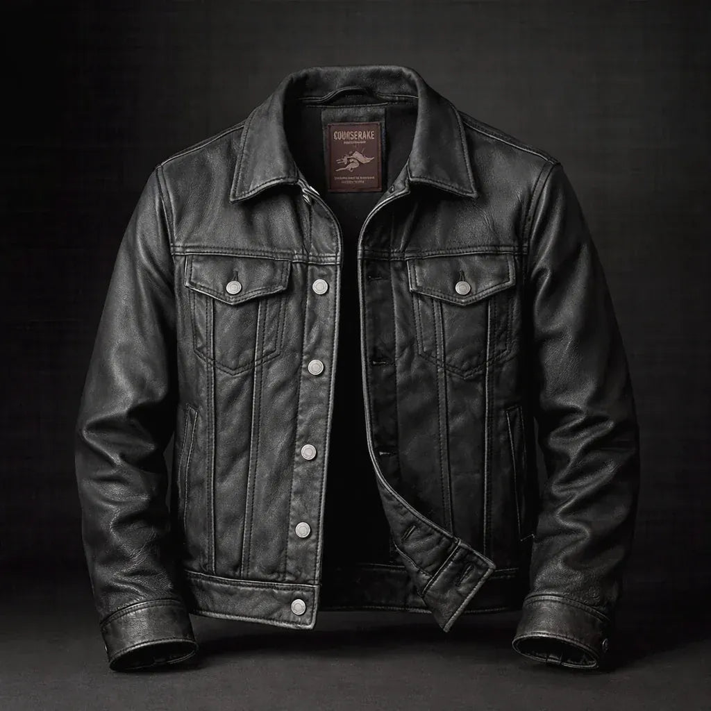 DONACCI Vintage Leather Jacket