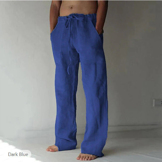 Ashcroft | Men's Japanese-Style Casual Trousers – Loose, Breathable & Modern