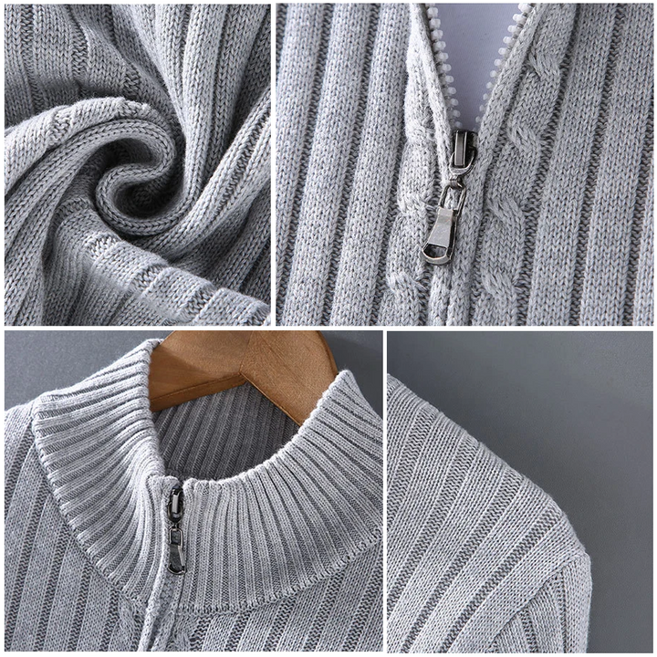 Ashcroft | Casual Zip-Up Cardigan