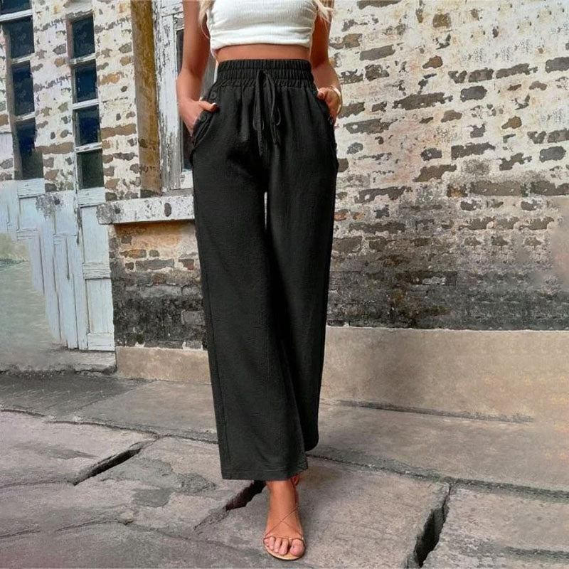 Plain Casual Trousers