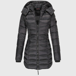 Lauren | Quilted Longline Coat