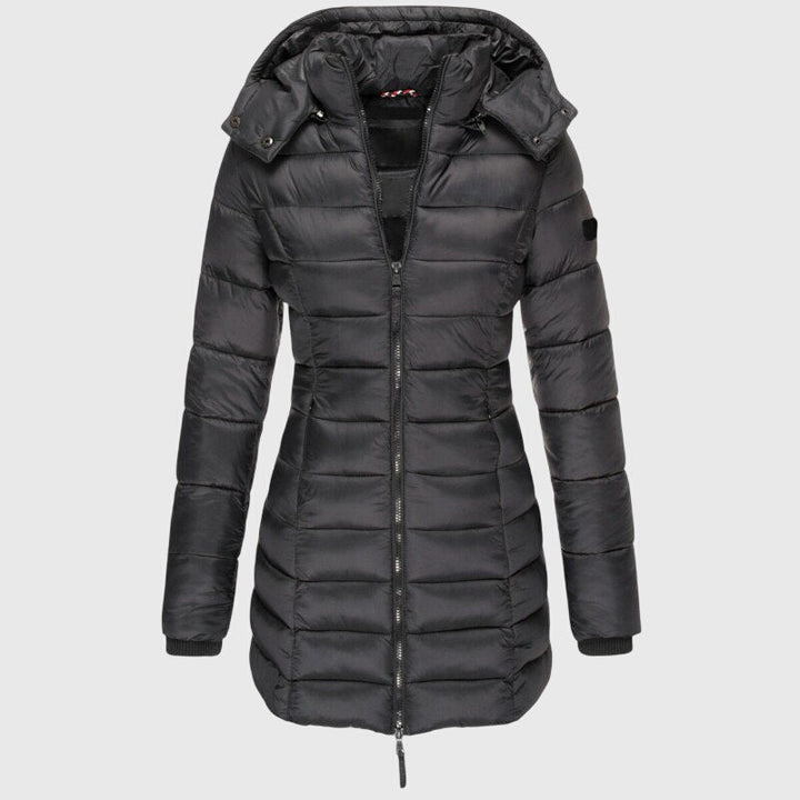 Lauren | Quilted Longline Coat