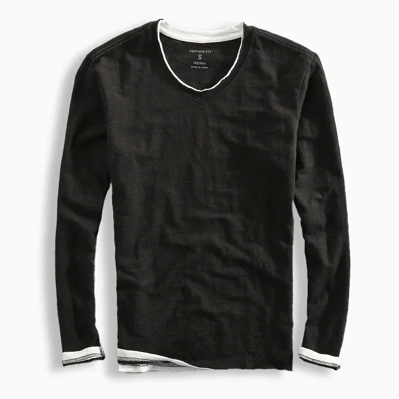DONACCI Slub Long Sleeve Shirt