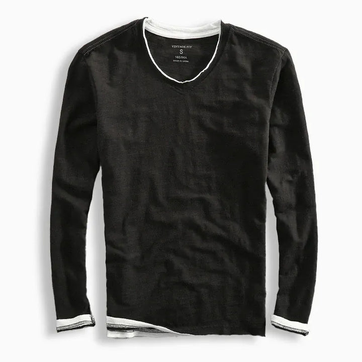 DONACCI Slub Long Sleeve Shirt
