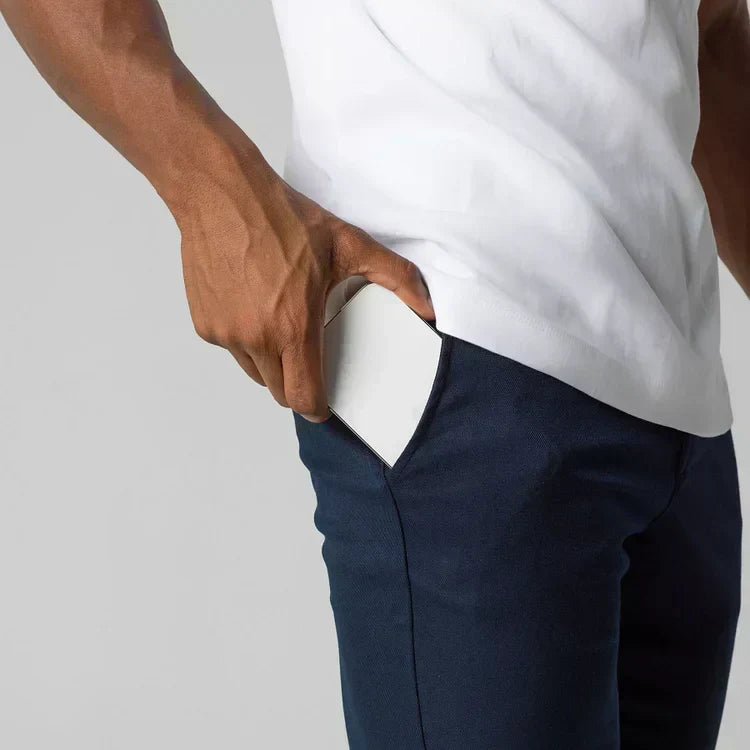 Ashcroft | Men's Slim-Fit Chinos