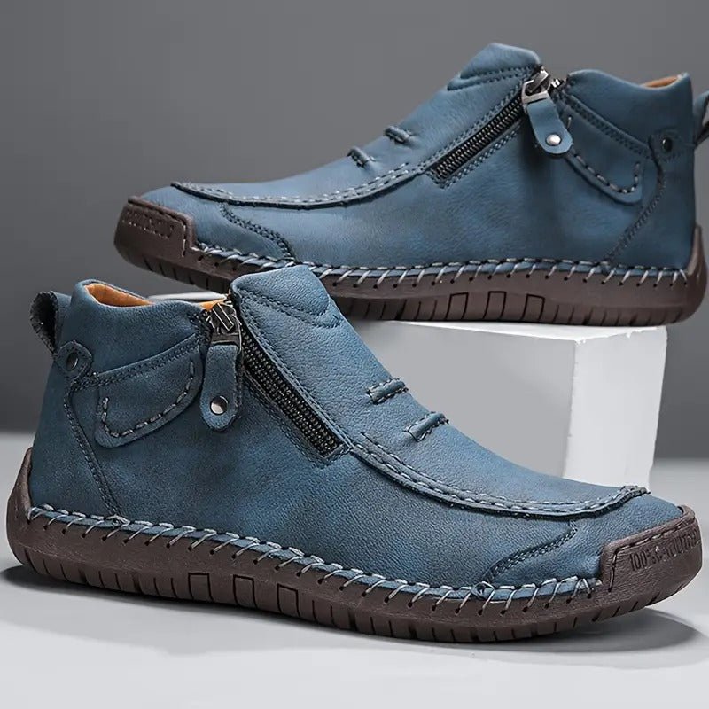 Ashcroft | Elegant Men's Zip-Up Shoes