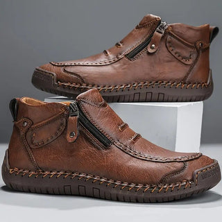 Ashcroft | Elegant Men's Zip-Up Shoes