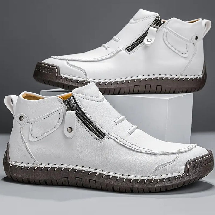 Ashcroft | Elegant Men's Zip-Up Shoes
