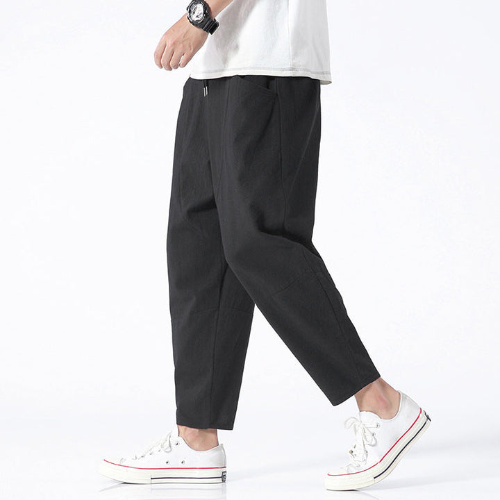 Ashcroft | Men's Harem-Style Casual Trousers – Loose, Modern & Comfortable