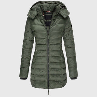 Lauren | Quilted Longline Coat
