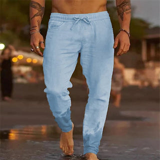 Ashcroft | Men's Relaxed Cotton Beach Trousers