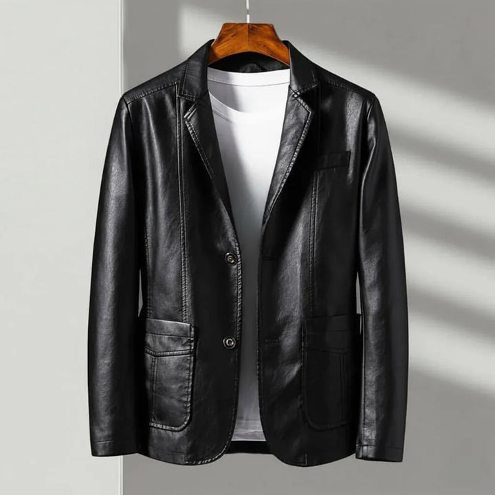 DONACCI Leather Blazer