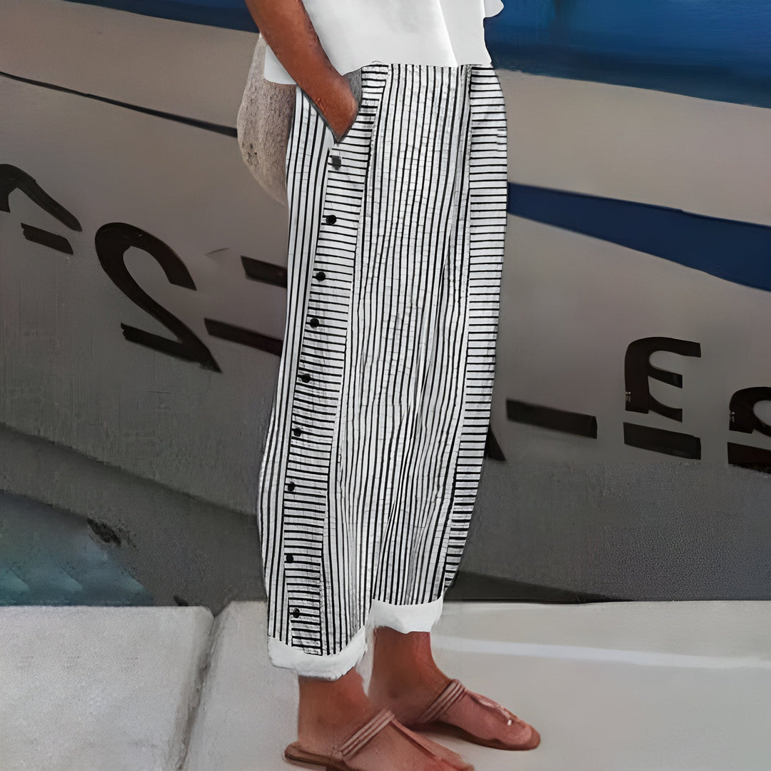 Ashcroft | Daniela Lightweight Linen Trousers