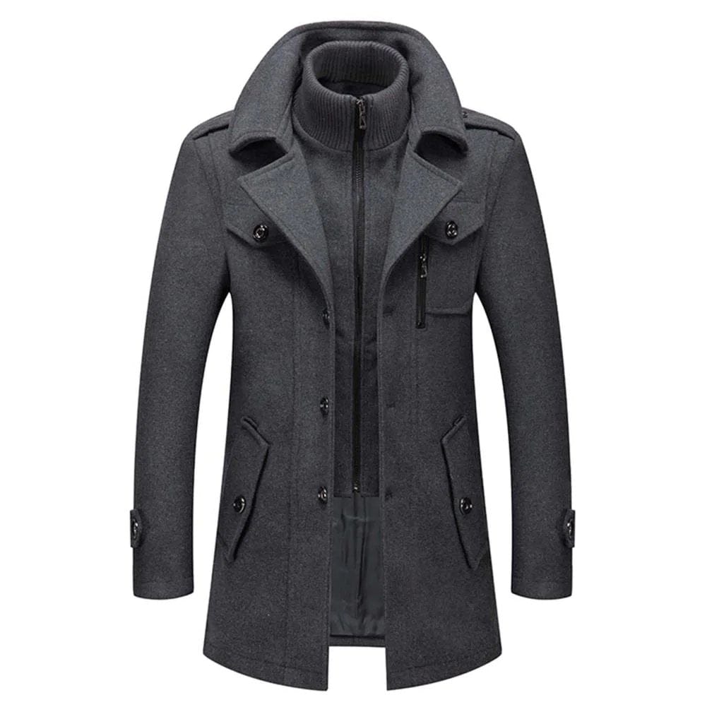 Ashcroft | Luxury Wool Coat with Thermal Inner Jacket