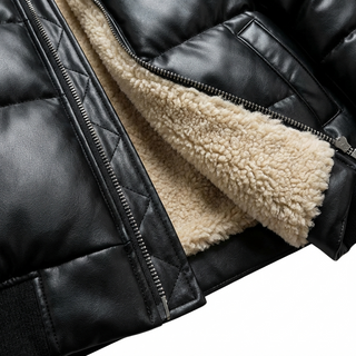 Warm Vintage-Look Quilted Jacket