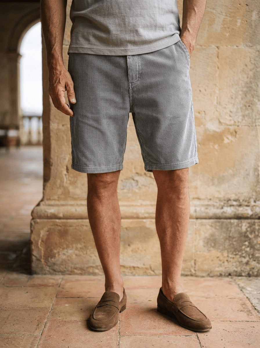 Ashcroft | Luxurious Summer Corduroy Shorts