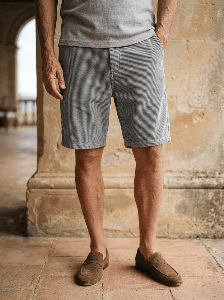 Ashcroft | Luxurious Summer Corduroy Shorts