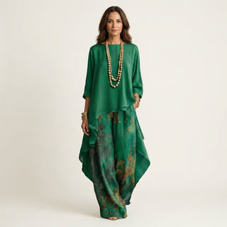 Asymmetric Two-Piece Set
