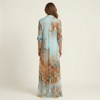 AliceLeon | Maxi Shirt Dress