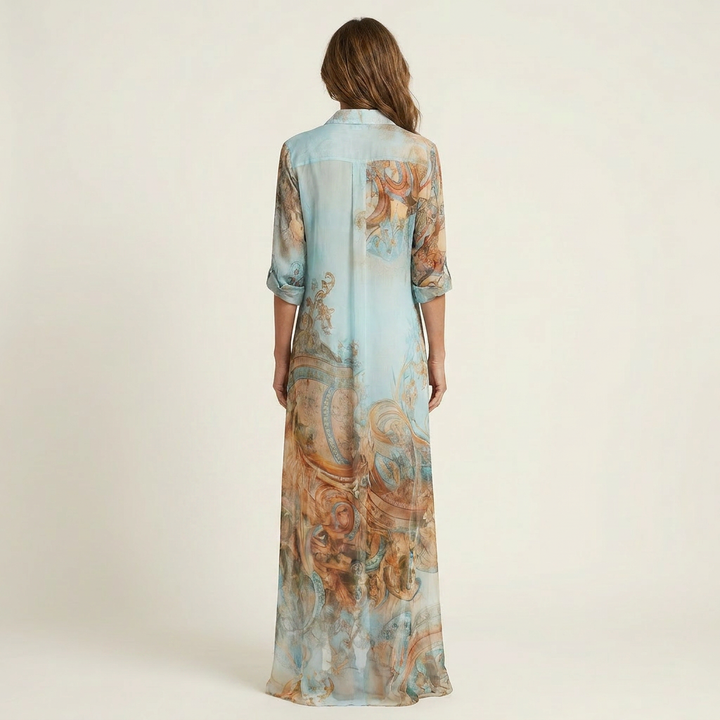 AliceLeon | Maxi Shirt Dress