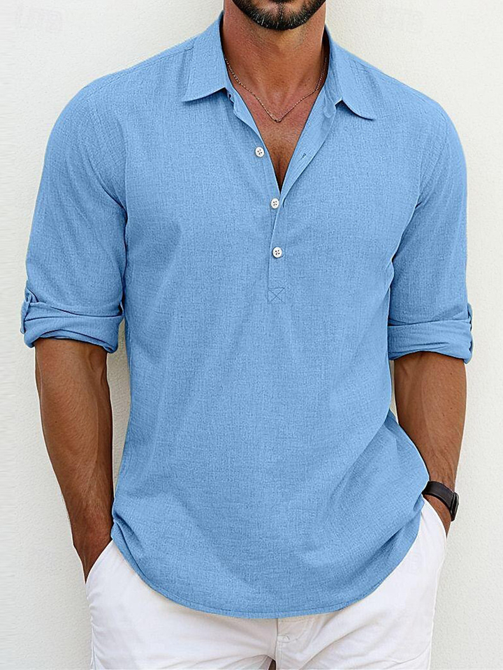 Ashcroft | Classic Shirt in Linen