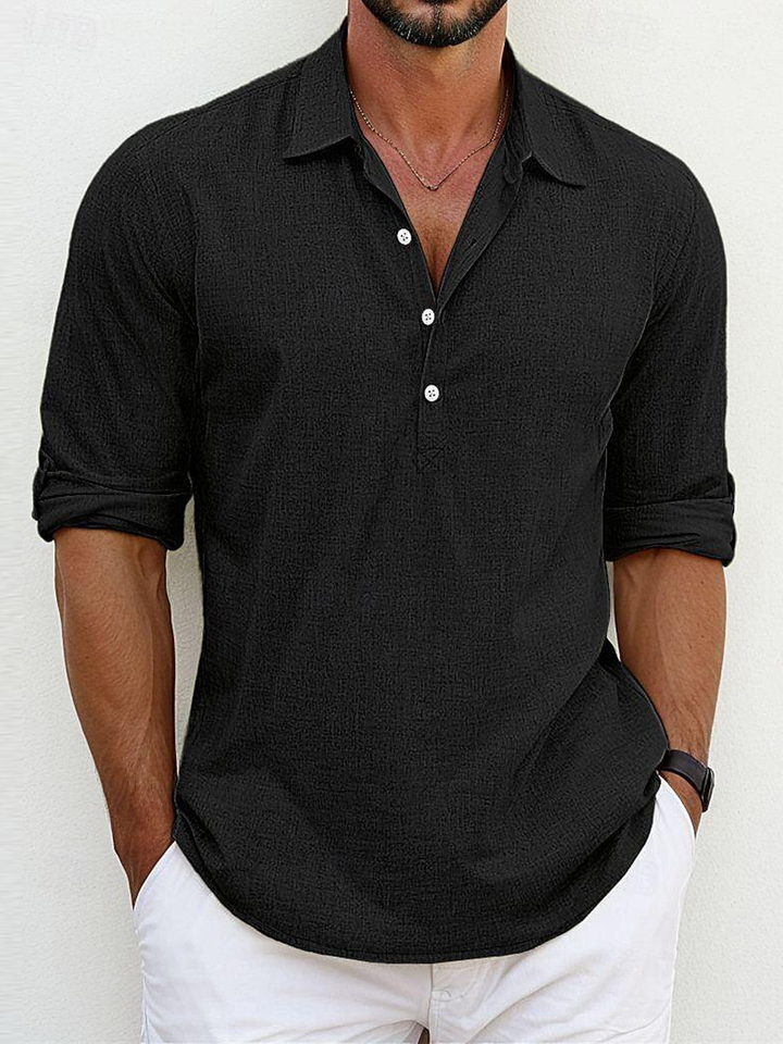 Ashcroft | Classic Shirt in Linen
