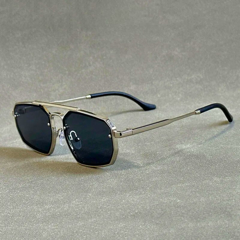 Ashcroft | Vanguard Geometric Aviator Sunglasses