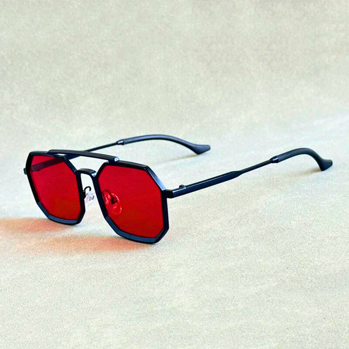 Ashcroft | Kaderio Angular Double-Bridge Sunglasses