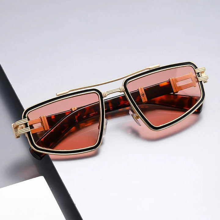 Ashcroft | Torino Geometric UV Protection Sunglasses