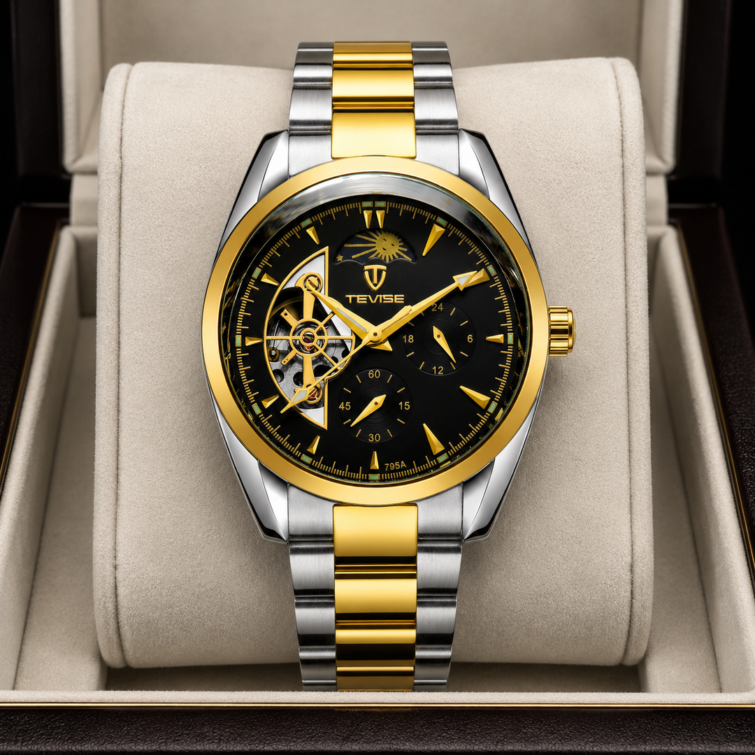 Ashcroft | Meridian Automatic Skeleton Moon Phase Watch