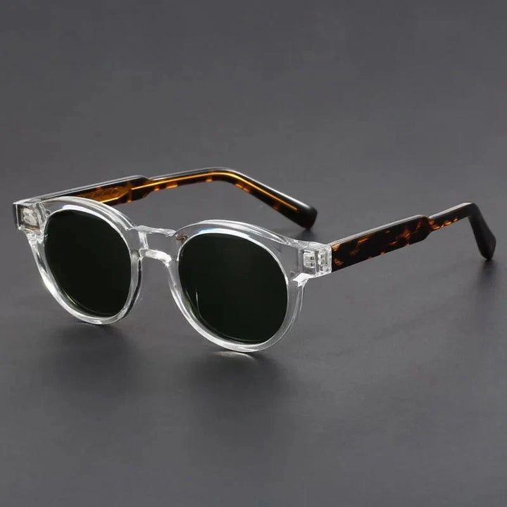 Ashcroft | Hudson Retro Round UV Protection Sunglasses