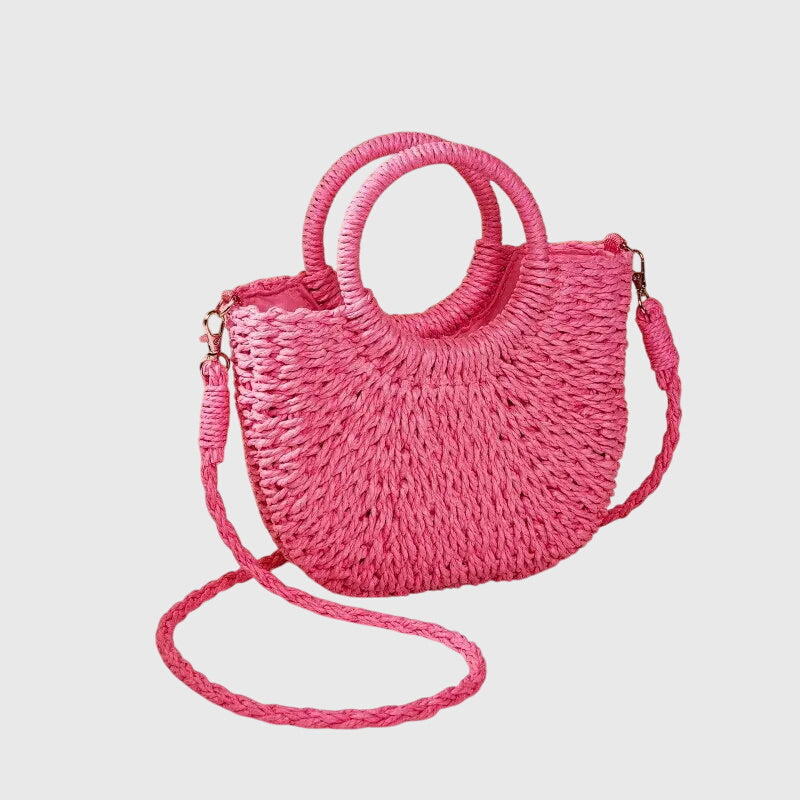 Ashcroft | Solana Woven Straw Summer Handbag