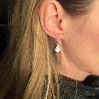 Ashcroft | Celestia Sterling Silver Dandelion Drop Earrings