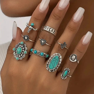 Ashcroft | Silverton 10-Piece Western Ring Set