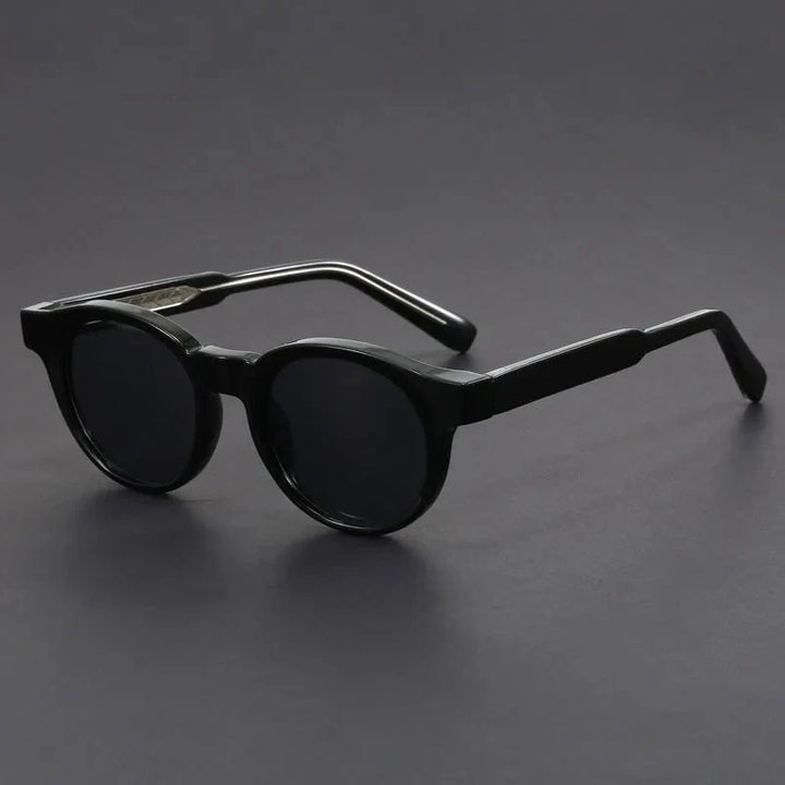 Ashcroft | Hudson Retro Round UV Protection Sunglasses