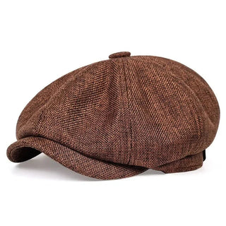 Ashcroft | Harbor Eight-Panel Linen Cap