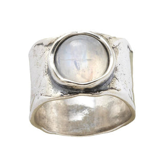 Ashcroft | Celestia Silver Moonstone Ring