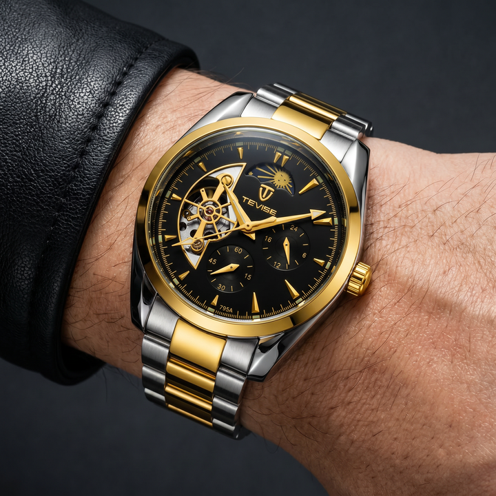 Ashcroft | Meridian Automatic Skeleton Moon Phase Watch