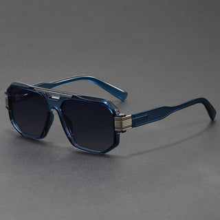 Ashcroft | Ashford Square-Frame Acetate Sunglasses