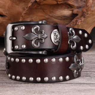 Ashcroft | Ridgeway Top-Grain Leather Western Belt