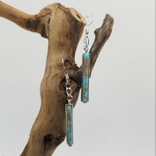 Ashcroft | Celeste Vintage Turquoise Drop Earrings